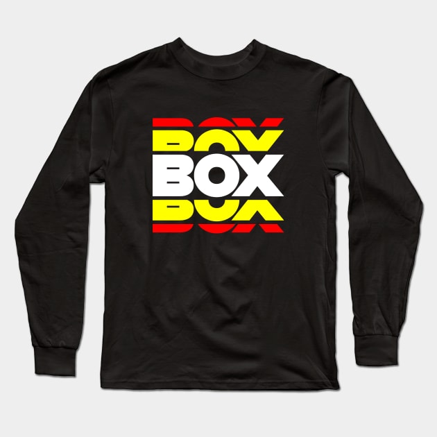 Box F1 Tyre Compound Design Long Sleeve T-Shirt by DavidSpeedDesign